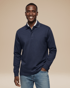 Men's Long-Sleeved Polo Shirt | Casual