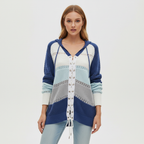 Women’s Hooded Knit Sweater | Openwork