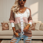 Women’s Hooded Knit Sweater | Openwork