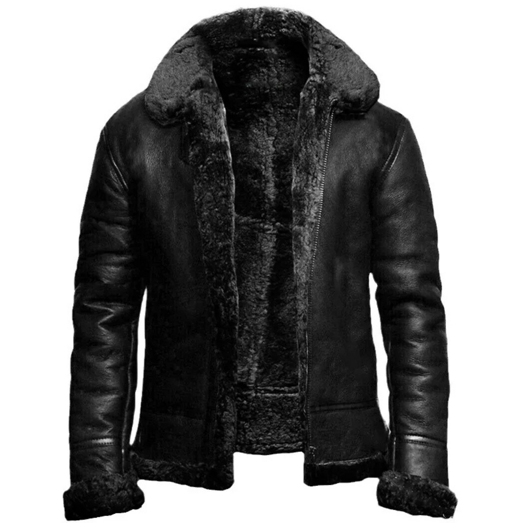 Men's Casual Long Sleeve Winter Jacket | Zip Up