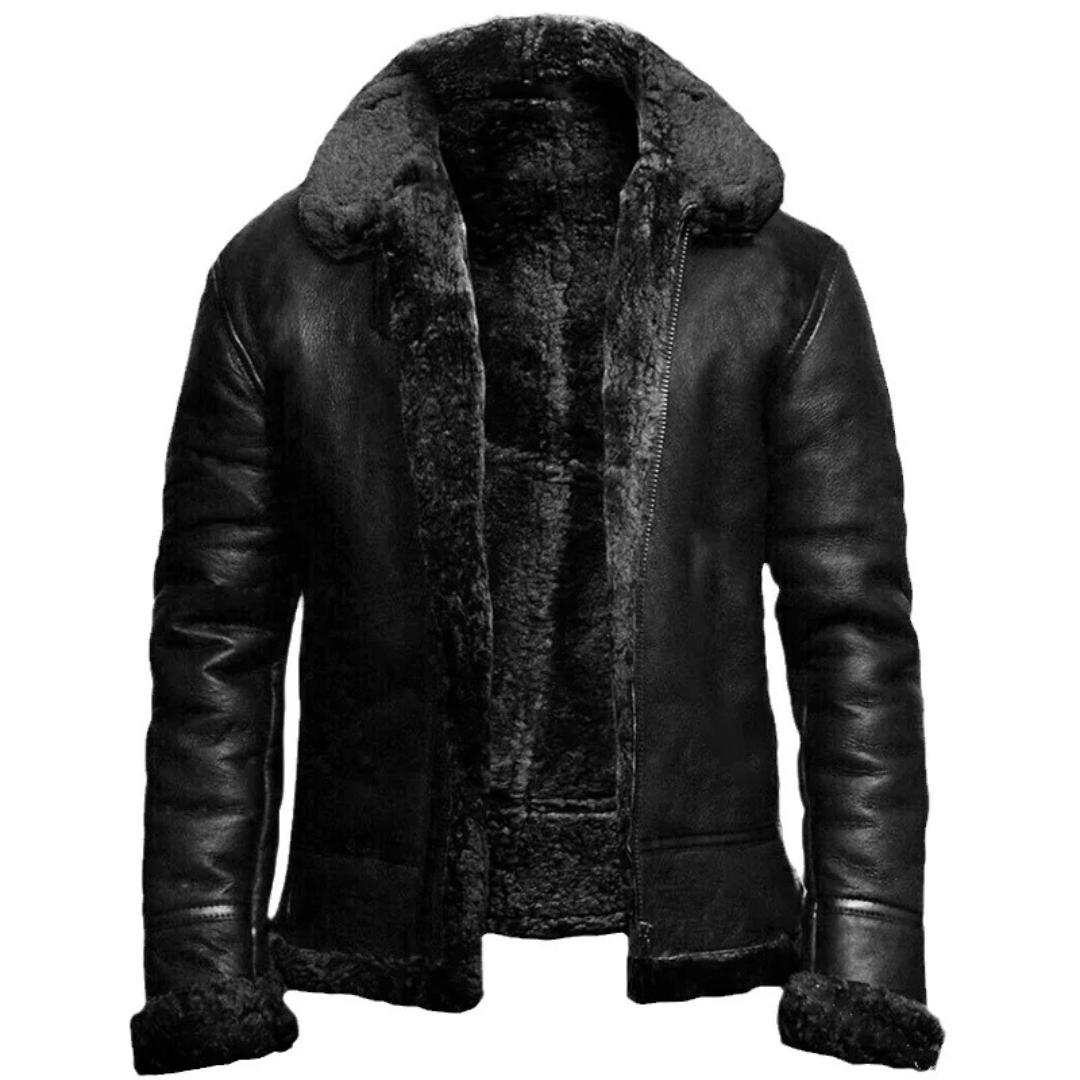 Men's Casual Long Sleeve Winter Jacket | Zip Up
