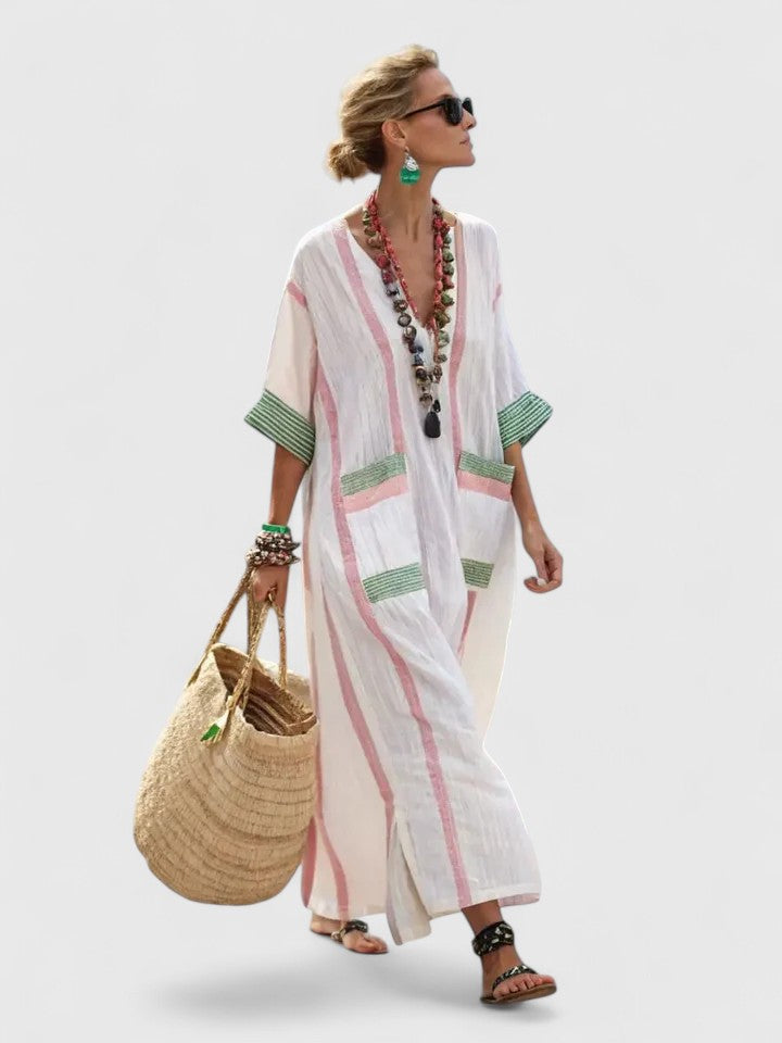 Women's Elegant Summer Vacation Dress | Maxi