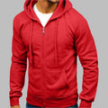 Men’s Plain Winter Zip Up Hoodie | Gym