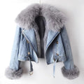 Women's Streetwear Style Cropped Jacket | Casual