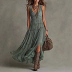 Women's Tiered Boho Dress | Maxi