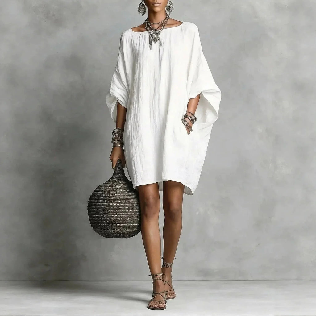 Women's Elegant Loose Summer Dress | Mini