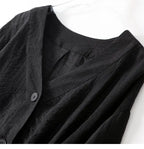 Women's Summer Loose Blouse | Long Sleeves