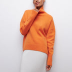 Women's Winter Turtleneck Sweater | Knit