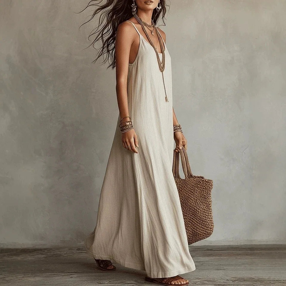 Women's Relaxed Vacation Dress | Maxi