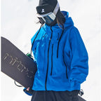 Women's Hooded Zip Up Ski Jacket | Winter