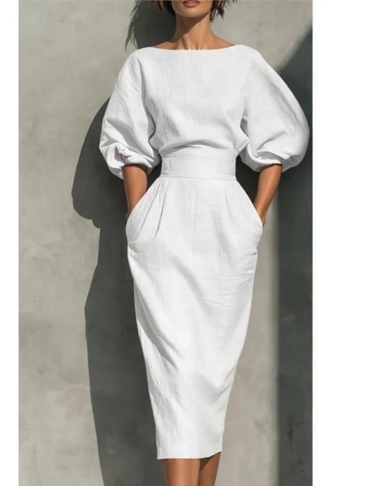 Women's Elegant Summer Dress | Midi