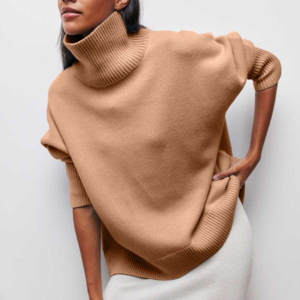 Women's Winter Turtleneck Sweater | Knit