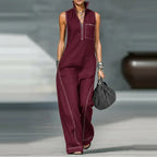 Women's Sleeveless Wide Leg Jumpsuit | Summer