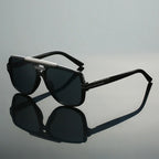 Men's Square Double Bridge Sunglasses | Tinted Lenses