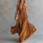 Women's Flowy Evening Dress | Maxi
