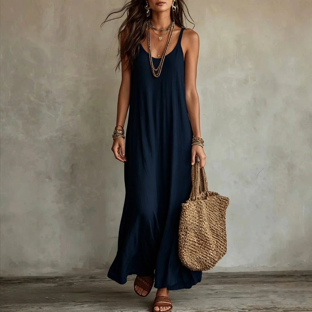 Women's Relaxed Vacation Dress | Maxi