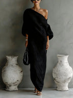 Women's Summer One Shoulder Dress | Maxi