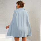 Women’s Work Cape Blazer Dress | Mini
