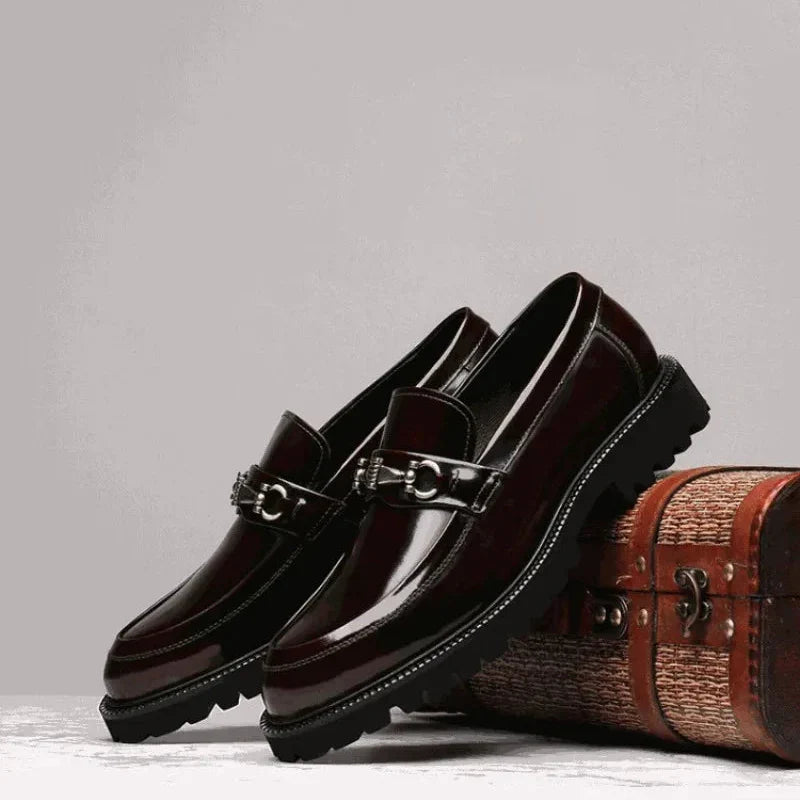 Men's Slip On Chunky Sole Loafers | Formal
