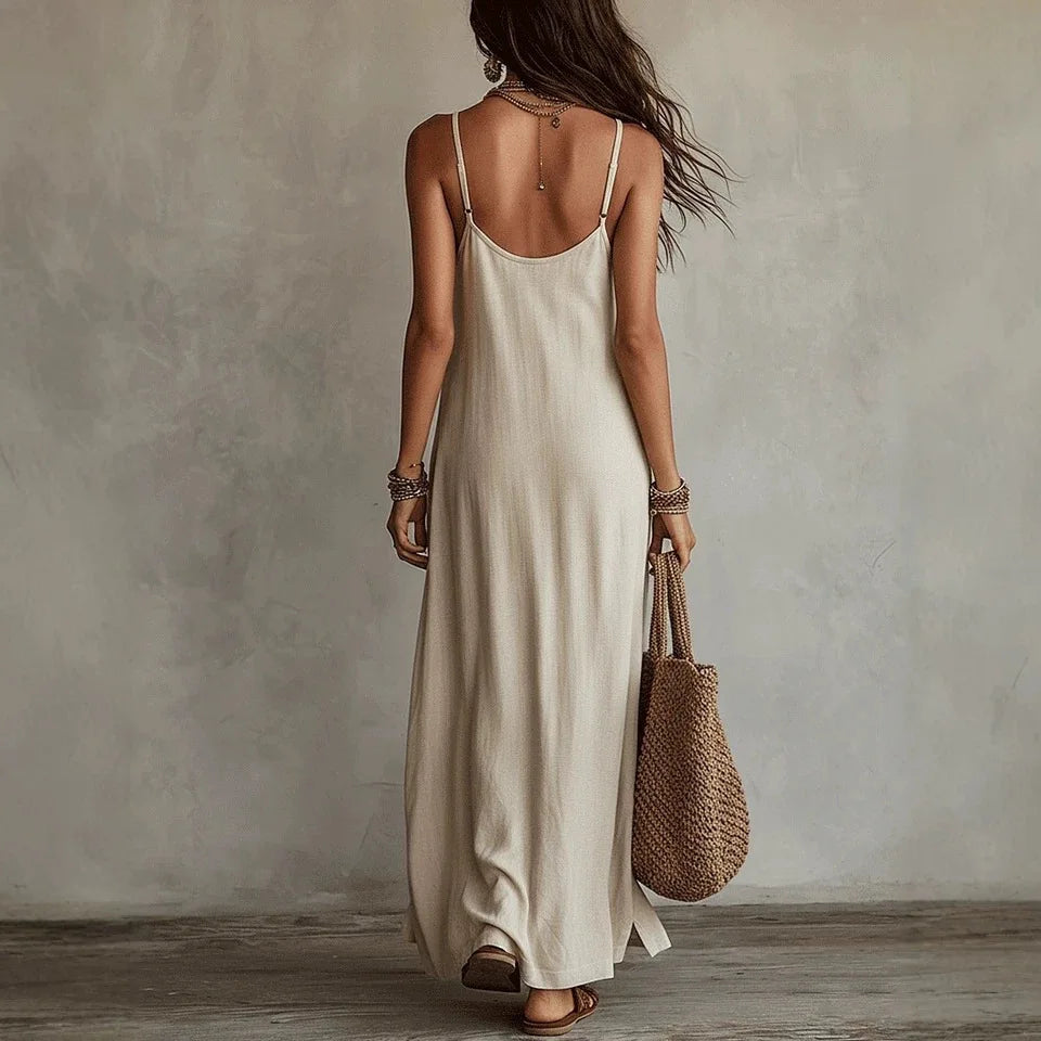 Women's Relaxed Vacation Dress | Maxi