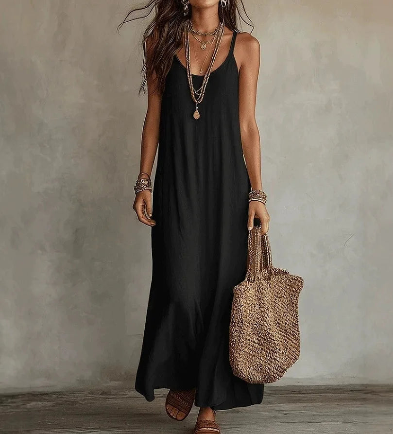 Women's Relaxed Vacation Dress | Maxi