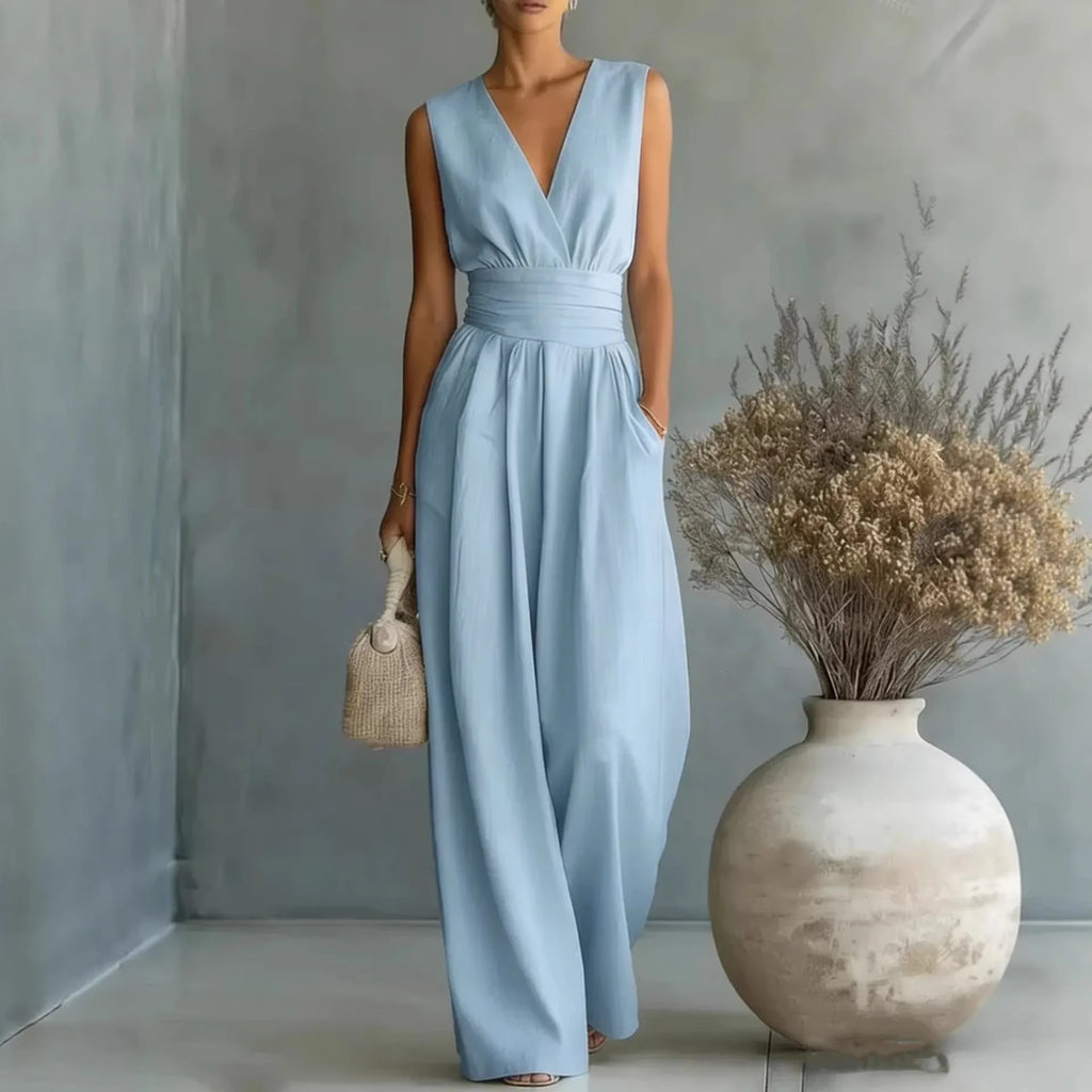Women's Elegant Sleeveless Jumpsuit | Summer