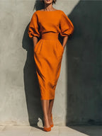 Women's Elegant Summer Dress | Midi