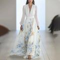 Women's Wedding Guest Floral Dress | Maxi