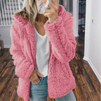 Women's Winter Casual Fur Jacket | Hooded