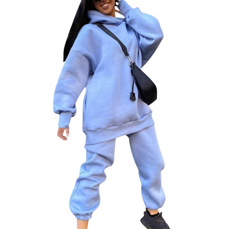 Women’s Casual Oversized Tracksuit Set | Two-Piece