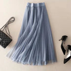 Women's Elegant Pleated Skirt | Midi
