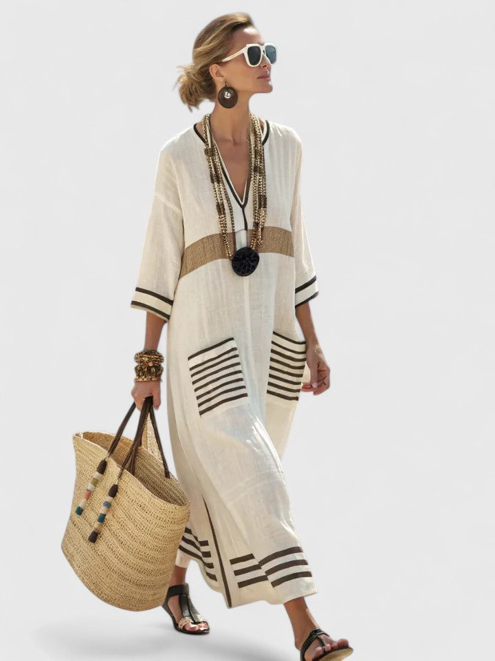 Women's Elegant Summer Vacation Dress | Maxi