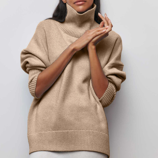 Women's Winter Turtleneck Sweater | Knit