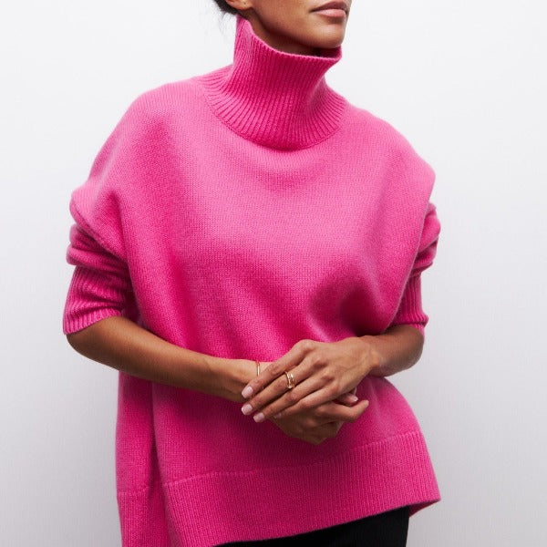 Women's Winter Turtleneck Sweater | Knit