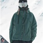 Women's Hooded Zip Up Ski Jacket | Winter