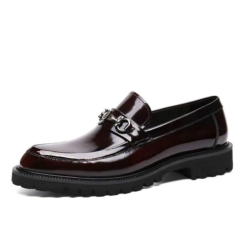 Men's Slip On Chunky Sole Loafers | Formal