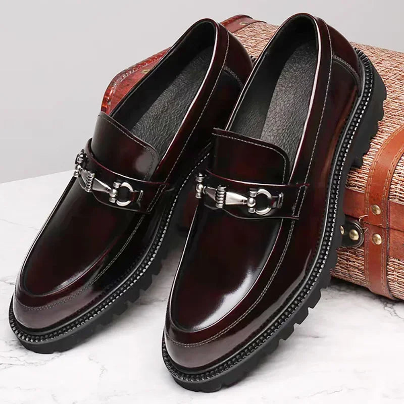 Men's Slip On Chunky Sole Loafers | Formal