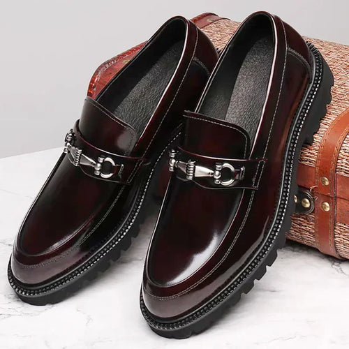 Men's Slip On Chunky Sole Loafers | Formal