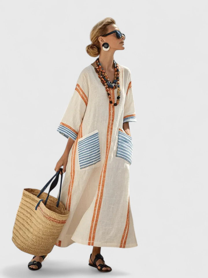 Women's Elegant Summer Vacation Dress | Maxi