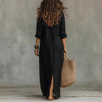 Women's Summer Long Shirt Dress | Maxi