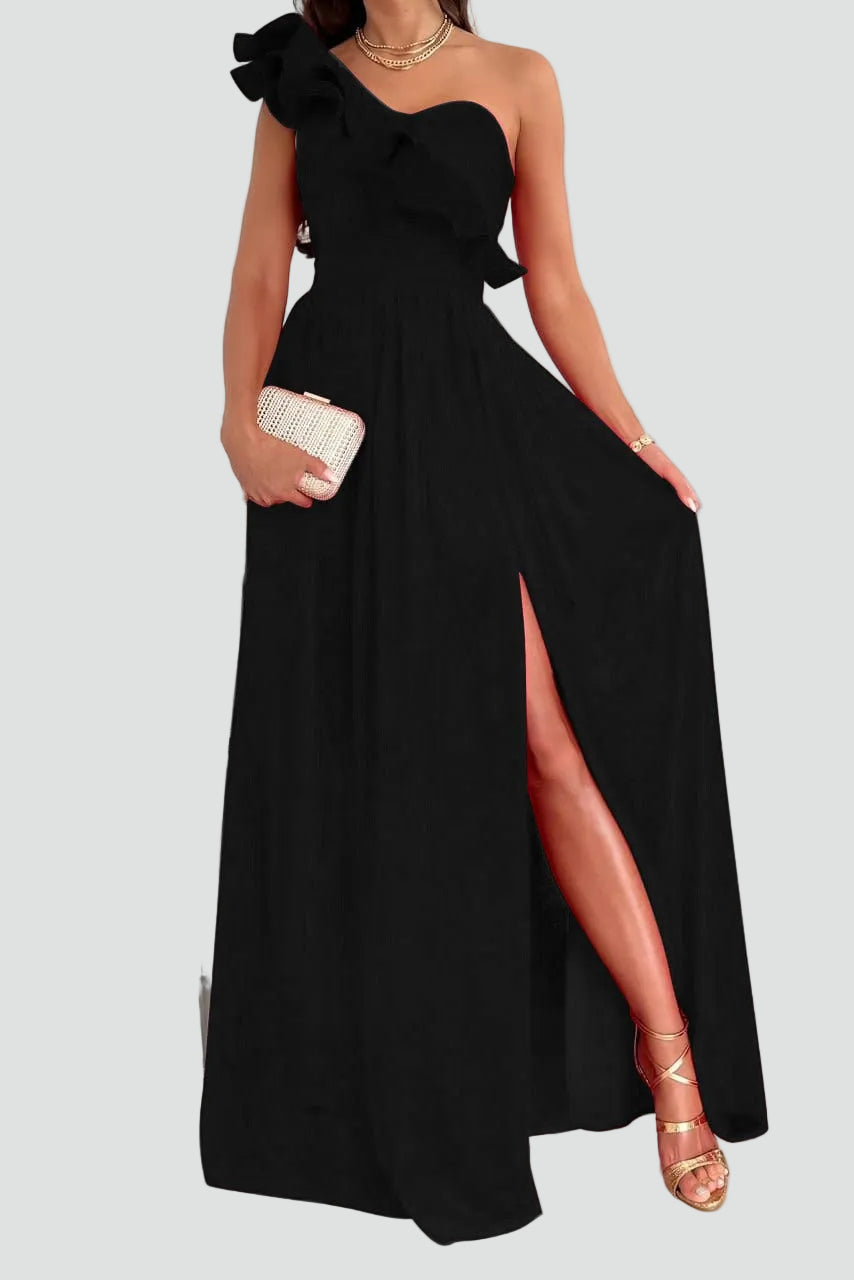 Women's Evening Dress with Slit | Maxi