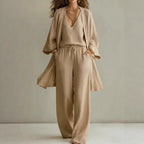 Women's Three Piece Loose Co-Ord Set | Summer
