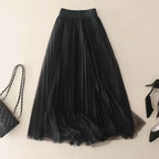 Women's Elegant Pleated Skirt | Midi