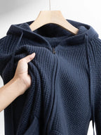 Men's Winter Zip Up Knitted Jacket | Long Sleeve