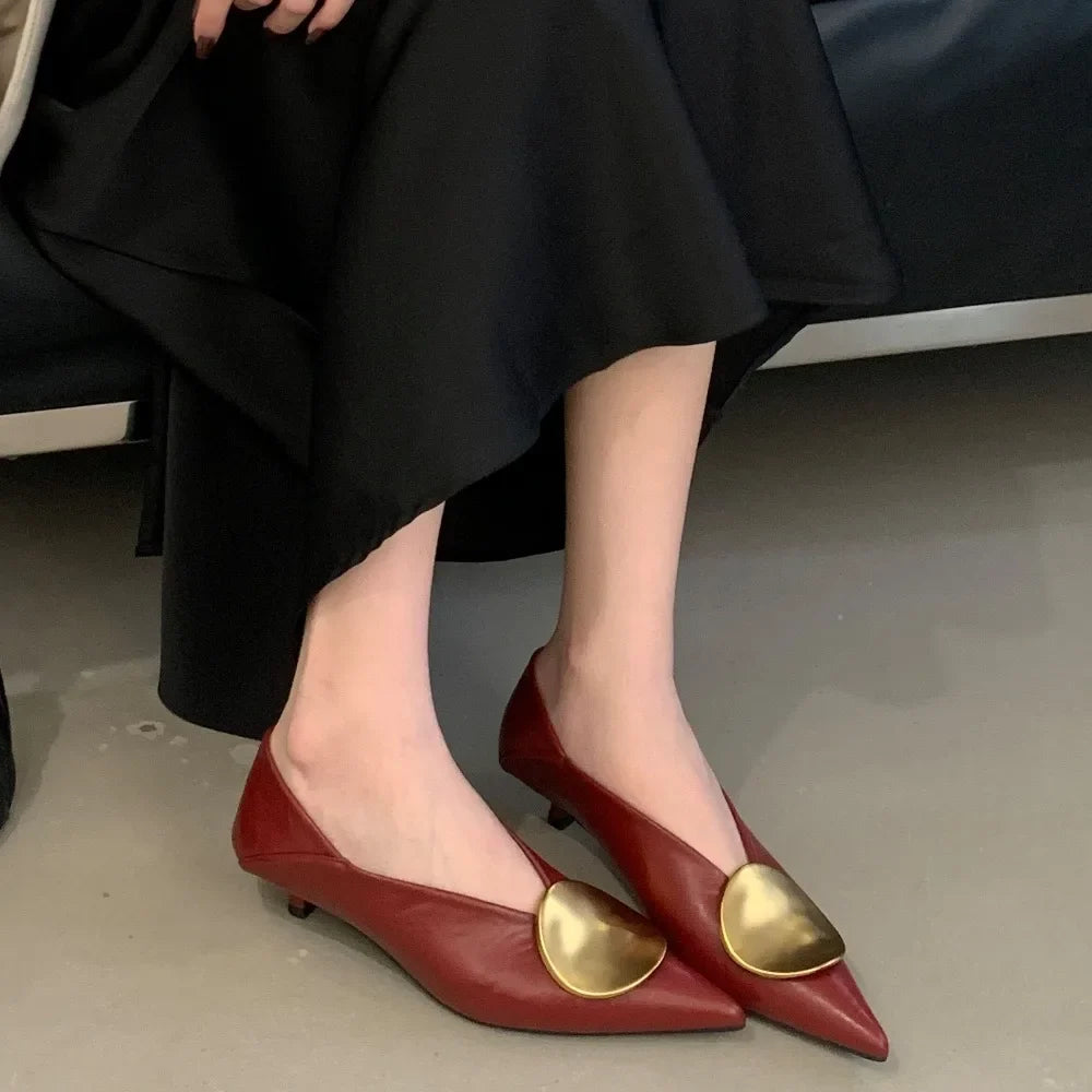 Women's Stylish Low Heels | Pointed Toe