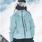 Women's Hooded Zip Up Ski Jacket | Winter