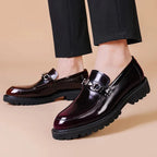 Men's Slip On Chunky Sole Loafers | Formal