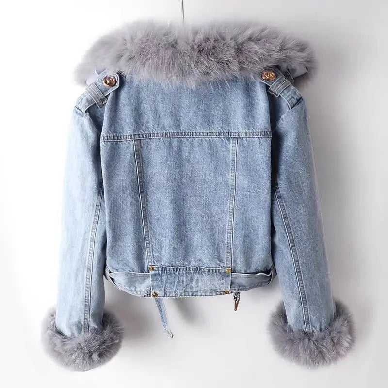 Women's Streetwear Style Cropped Jacket | Casual