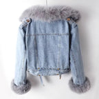 Women's Streetwear Style Cropped Jacket | Casual