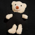 Women's Teddy Bear Oversized Sweater | Crew Neck